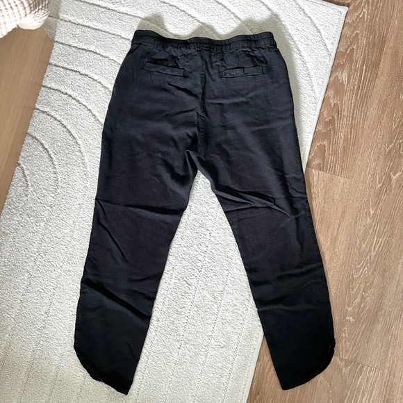 Marine Layer Allison Pant Pull-on Woven Textured Tencel Ankle XS - Picture 3 of 12